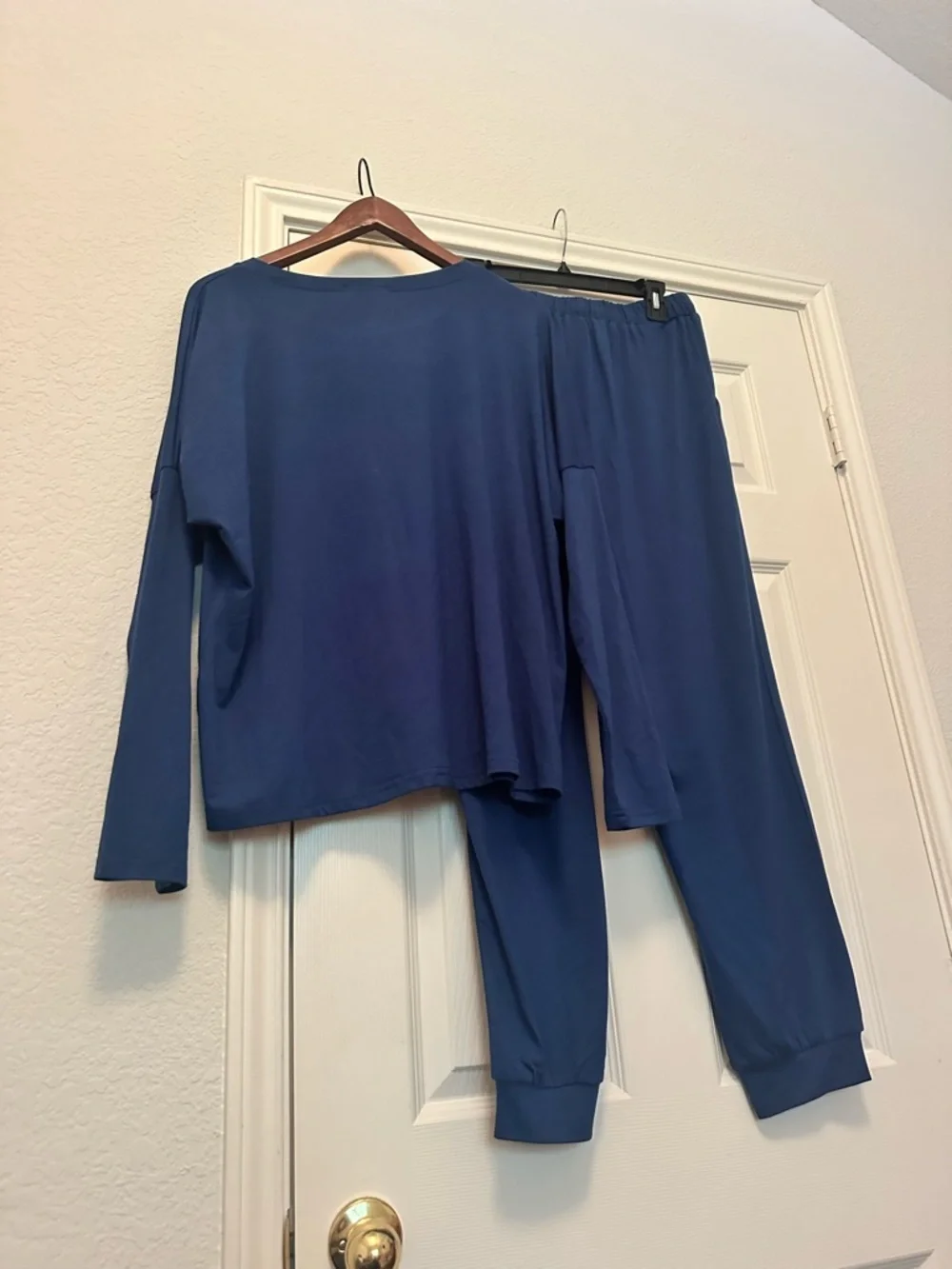 NWT PrettyGarden Navy Blue 2-Piece Lounge Set - Size XL